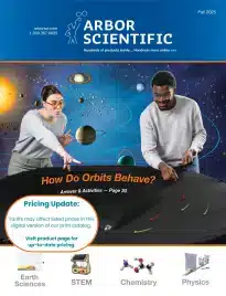 Arbor Scientific Catalog Cover - School Science Supply