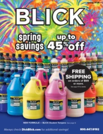 Blick Art Catalog Cover: A Vibrant Guide to Creative Supplies