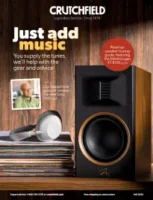 Crutchfield Catalog: Cutting-Edge Electronics Catalog
