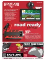 Heartland America Catalog: A variety of household products and electronics showing value and utility.