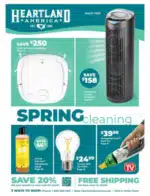 Heartland America Catalog: A variety of household products and electronics showing value and utility.