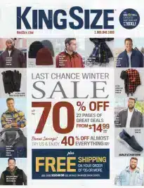 King Size Catalog - Big & Tall Catalog