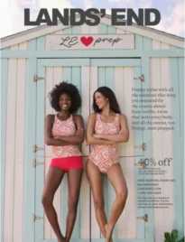 Lands' End Catalog Cover: Real Quality for the Suburban Wild