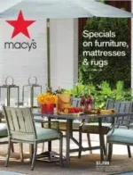 Macy's Catalog: A variety of seasonal fashion and home decor items displayed in a modern lifestyle setting.