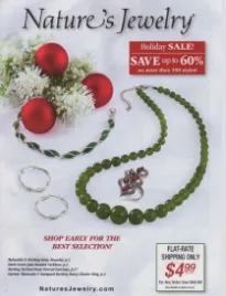 Nature’s Jewelry Catalog