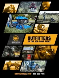 Northern Tool Catalog Cover - Professional grade power tools and machinery