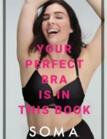 Soma Intimates Catalog: A selection of comfortable bras and sleepwear from a modern intimates catalog.