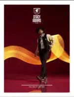 A collection of polished men's dress shoes and tailored suits from the Stacy Adams Catalog.