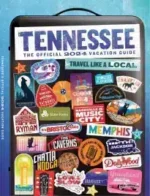 Tennessee Travel Guide: A scenic view of the Great Smoky Mountains in Tennessee with mist rising between the ridges at sunset.